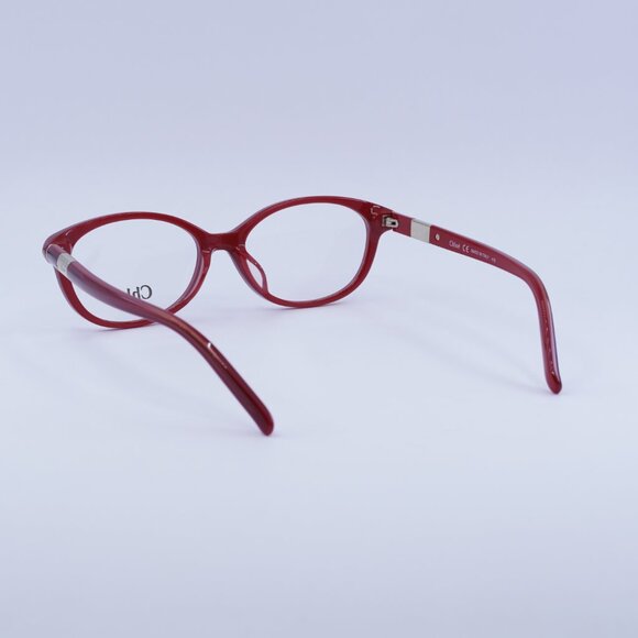 🕶️ New Chloe CE2678A 613 Eyeglasses - Bordeaux Frame 53mm - Picture 8 of 10